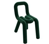 Tabouret de maquillage pour coiffeuse de couleur verte chaise élégante pour chambre à coucher et salon Repose-pieds confortable pour adultes 46 x 76 cm