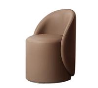 Tabouret de maquillage rotatif de qualité supérieure pour chambre à coucher avec dossier, siège de coiffeuse élégant, taille compacte, 40 x 40 x 67 cm, couleur : vert, parfait pour la décoration de la