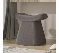 Tabouret De Maquillage, Tabouret De Vanité Blanc, Tabouret Rembourré, Le Design Simplifié Peut être Assorti à Une Variété De Styles, Exquis Et Compact, Et Ne Prend Pas De, Dark Grey, One Size