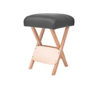 vidaXL Tabouret de massage pliant – siège 12 cm d'épaisseur – portable intérieur – noir