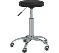 Tabouret de massage en similicuir noir