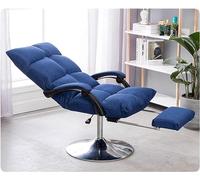 Tabouret de massage inclinable à hauteur réglable avec pivotant et repose-pieds pour salon, spa et relaxation à la maison