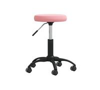 vidaXL Tabouret de massage velours roze Rose G