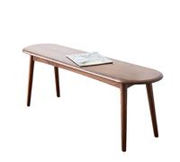 Tabouret de méditation, Banc de salle à manger en chêne massif multicolore, plusieurs tailles(Walnut Clolr,39.37)