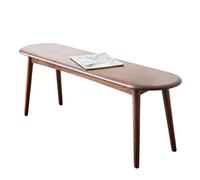 Tabouret de méditation, Banc de salle à manger en chêne massif multicolore, plusieurs tailles(Walnut Clolr,47.24)