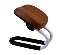 Tabouret De Méditation - Éponge PU Métallique Réglable 1800 G | Banc De Prière Pour S'agenouiller À La Maison - Base Ergonomique Antidérapante | Chaise De Yoga, Tabouret Bas Japonais, Noir, Marron, Ma