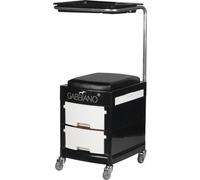 Tabouret de pédicure 16 Plus Noir/Blanc