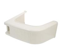 Tabouret de Pédicure de Salle de Bain en Plastique Beige pour Pieds | Repos Compact, Usage Salon de Soins des Pieds, Antidérapant et Support Stable, Aide à Détendre