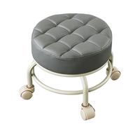 Tabouret de pédicure mobile avec roulettes - Repose-pieds de salon pour la beauté et le spa - Hauteur réglable, chaise basse confortable (couleur 1, couleur 21, taille unique)