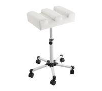 Tabouret de pédicure réglable - Repose-pieds - Tabouret de pédicure avec roues - Hauteur réglable de 50 à 70 cm - Pour salons de beauté, hôpitaux, magasins de soins des pieds, salons, spas