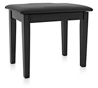 Tabouret de Piano avec Compartiment de Rangement par Gear4music, Noir