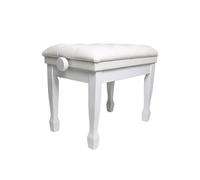 Tabouret de piano réglable avec coussin en cuir pour musiciens et usage domestique