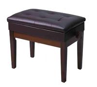 Tabouret de Piano réglable, Banc de Clavier en Bois Massif avec Espace de Rangement, Peut Supporter 440 LB, Convient aux bancs de Piano électrique et Guzheng,Color3 One Size