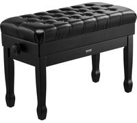 Tabouret de piano VEVOR 750x360x515 mm Duet Keyboard chaise de piano 51 à 59 cm réglable en hauteur rembourrée