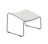 Tabouret de pied Click powder-coated steel frame