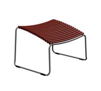 Tabouret de pied Click powder-coated steel frame