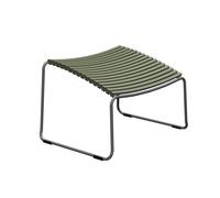 Tabouret de pied Click powder-coated steel frame