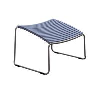 Tabouret de pied Click powder-coated steel frame