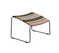 Tabouret de pied Click powder-coated steel frame