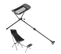 Tabouret de Pied Portable Robuste et rétractable | Tabouret Repose-pieds Inclinable Extérieur Piscine Pêche Randonnée Plage Jardin Adulte Enfant