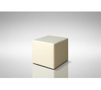 Tabouret de pied Tabouret en cuir rembourré Assise cube Ottoman Design Tabouret Club Nouveau