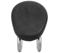 Tabouret de Prière à Genoux Réglable en Métal Siège Rembourré Noir | Support Stable et Compact, Design Pliable, pour Yoga, Contemplation, Studio et Retraite Spirituelle