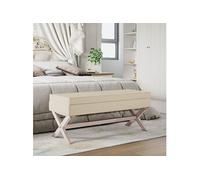 Vidaxl Tabouret De Rangement 110x45x49 Cm Tissu