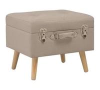 vidaXL Tabouret de Rangement Siège Pouf Coffre de Rangemen Boîte de Stockage Repose-Pied Salon Chambre à Coucher Intérieure 247518