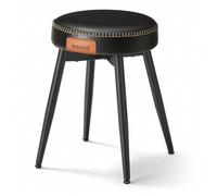 Tabouret de Salle à Manger - VASAGLE - Lot de 2 - Noir d'Encre - Coutures - Hauteur 48,2 cm