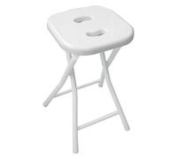 Tabouret De Salle De Bain Gedy C076 02 Blanc Pliable