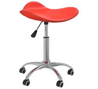 Tabouret de Salon et Spa Blanc Similicuir Chaise de Coiffure Beauté vidaXL