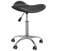Tabouret de Salon et Spa Blanc Similicuir Chaise de Coiffure Beauté vidaXL