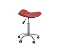 Tabouret de salon et spa Rouge bordeaux Similicuir