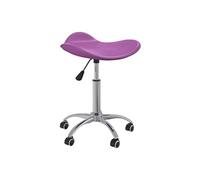 Tabouret de salon et spa Violet Similicuir