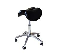 Tabouret De Selle À roulettes, Tabouret Pivotant À roulettes avec Rembourrage Épais, Chaise De Bureau À Hauteur Hydraulique, for De Beauté À Domicile, Charge 440 LB