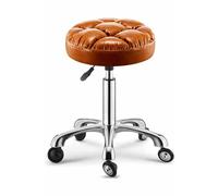 Tabouret de selle ergonomique avec élévateur hydraulique et hauteur réglable pour salon, massage, tatouage et bureau