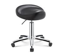 Tabouret de Selle Ergonomique Chaise Dentaire Tabouret de beauté réglable en Hauteur pour Dentiste, Salon, Massage, Bureau, E, S