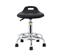 Tabouret de selle pivotant à levage hydraulique avec roulettes, chaise roulante réglable pour coiffure, clinique et bureau à domicile, supporte jusqu'à 200 kg