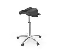 Tabouret de Selle pivotant for Dentiste, Tabouret médical et Dentaire, Hauteur e, for hôpital, Laboratoire, Salon, Bureau, Maison(B)
