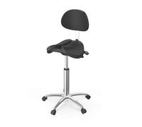 Tabouret de Selle pivotant for Dentiste, Tabouret médical et Dentaire, Hauteur e, for hôpital, Laboratoire, Salon, Bureau, Maison(D)