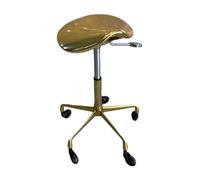 Tabouret de selle professionnel avec roulettes silencieuses, pivotant à 360°, hauteur réglable, perchoir ergonomique pour salon de beauté, clinique, bureau et utilisation à domicile