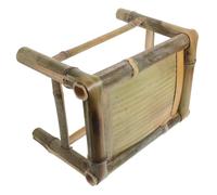 Tabouret de Sol en Bambou Fait Main, Style Vintage, pour Balcon et Jardin