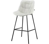 Tabouret de Tabouret de Bar Tabouret, tabourets de Tabouret de 30 Pouces de Hauteur avec des Jambes en métal Repose-Pieds, chaises de Bar en Cuir PU pour Le Petit déjeuner de l'île Kitchens, 300