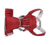 Tabouret de Taille pour bébé, Forte capacité de Charge, Siège de Hanche Amovible, Respirant 3 en 1, porte-bébé pour l'extérieur pour bébé de 3 à 48 Mois (Rouge)