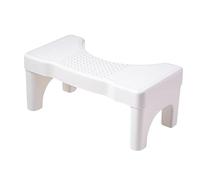 Tabouret de Toilette - étape de Squat Meilleure Digestion, Repose-Pieds de Non Glissante | Conception de tabourets de Merde compacte de Salle de Bain Ergonomique, Ajustement Facile sous Le Bol