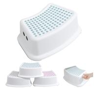 Tabouret de toilette, marchepied pour enfant, 37 x 25 x 13 cm, antidérapant, pour salle de bain