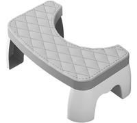 Tabouret De Toilette Physiologique | Marche Pied Toilette pour Adultes Et Enfant | Marche Pied WC pour Adulte | Repose Pied en PP Matériel pour Adopter La Position Squatty AntiConstipation