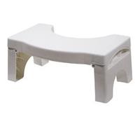 Tabouret de toilette pliant conçu pour soutenir une posture de toilette correcte, Facile à nettoyer