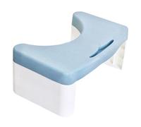 Tabouret de toilette pour adulte - Portable - Assistance de salle de bain - Antidérapant - 37 x 22 x 15 cm - Pour faciliter les mouvements intestinaux - Pour la maison, la salle de bain
