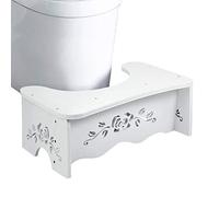 Tabouret de Toilette pour Salle de Bain, WC - Siège de Toilette médical - Position Assise recommandée par Les médecins - Écart Irritant, ballonnements, ménage Le Ventre des ballonnements